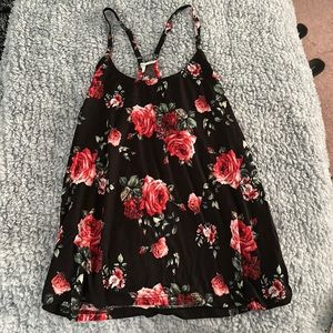 Rose Racerback Tank Top
